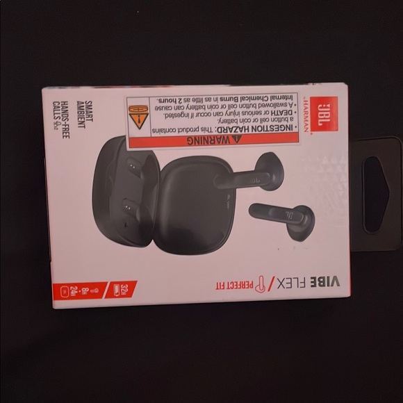 JBL Vibe Flex True Wireless Earbuds - Black - Picture 1 of 8